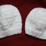 Simple Lines Baby Hats