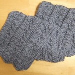 Pleated Pattern Scarf